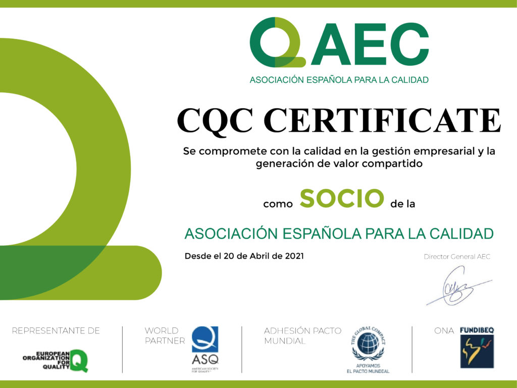 Certificación de calidad